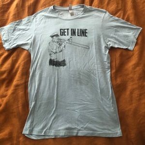 Light Blue Marching Band Shirt